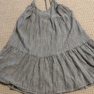 Striped Sleeveless Dress